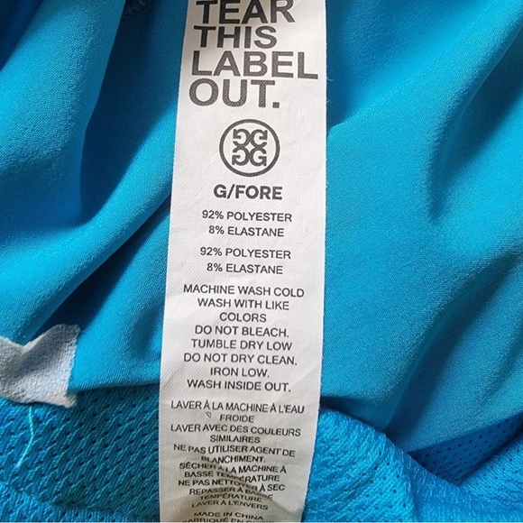 Men’s G/FORE Golf Shorts - Picture 4 of 4